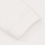 Ribbed Quarter-Zip Pullover - White