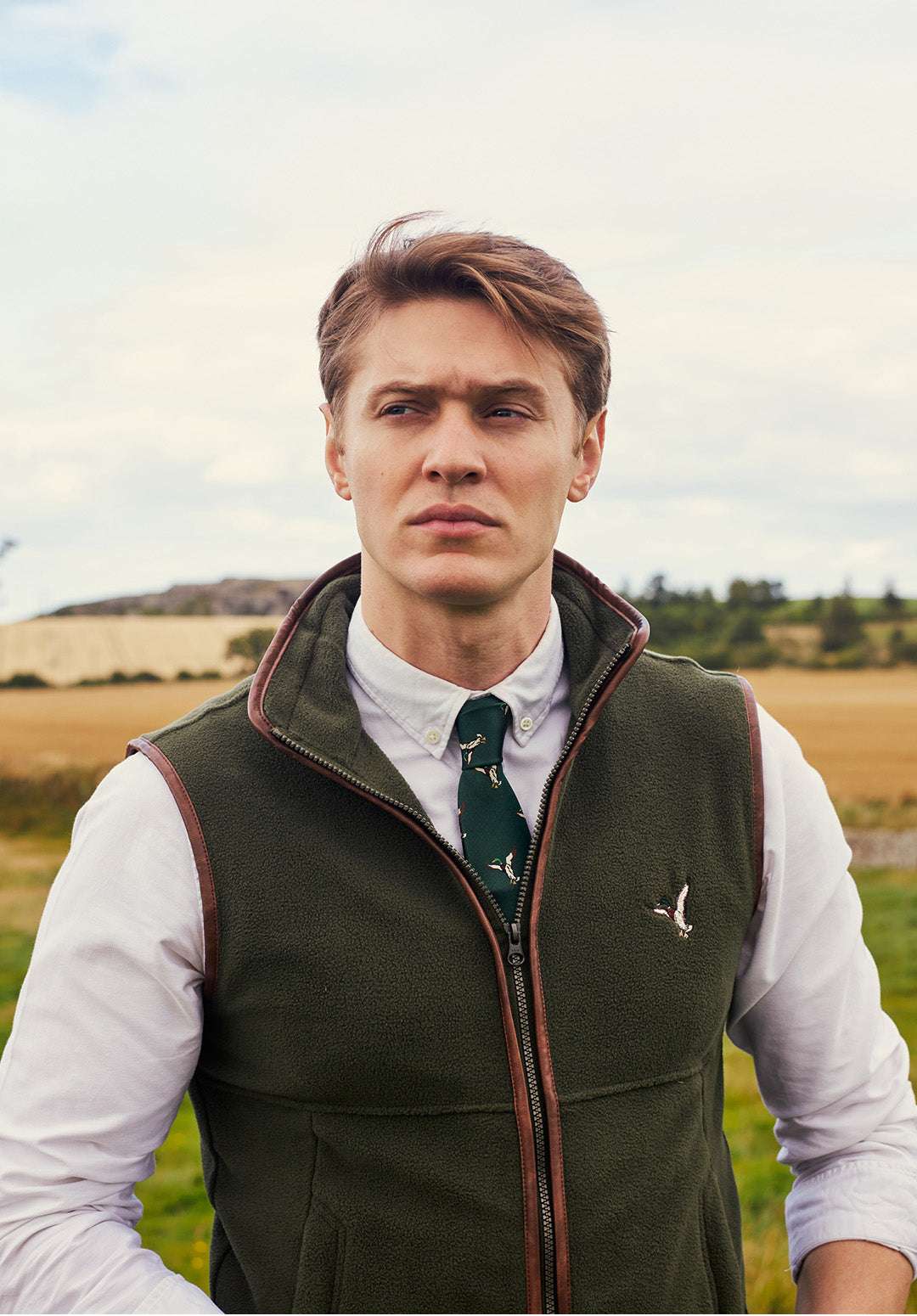 Raiments Green Gilet