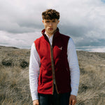 Raiments Burgundy Gilet