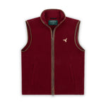 Raiments Burgundy Gilet - The Raiments
