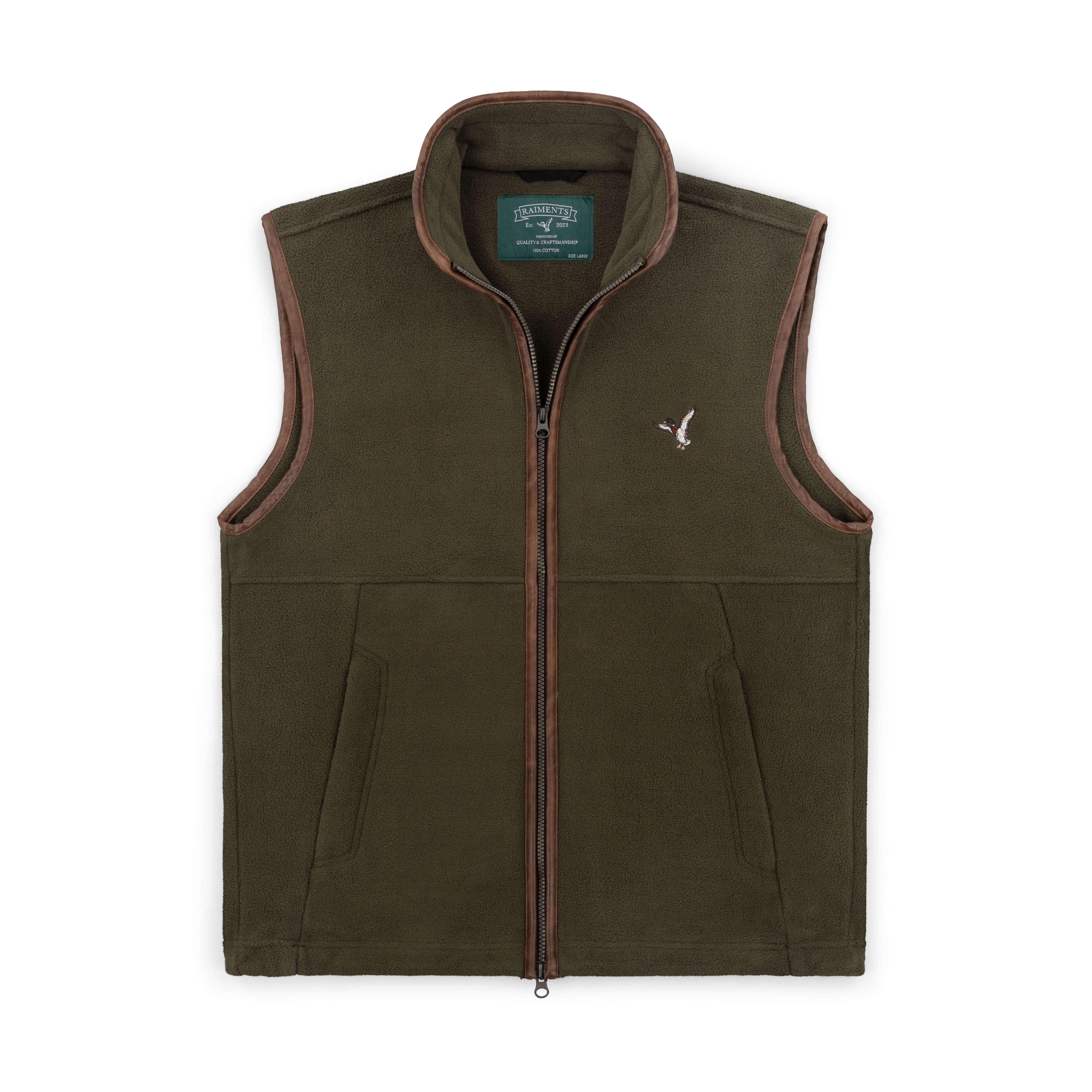 Raiments Green Gilet - The Raiments