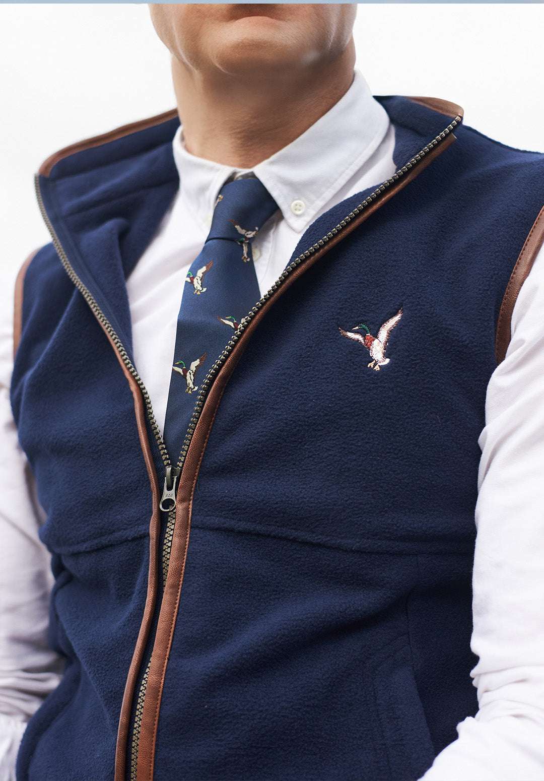 Raiments Navy Gilet