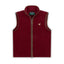 Raiments Burgundy Gilet - The Raiments 